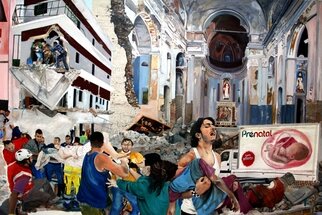 Silvano Battimiello; Reset, 2017, Original Painting Oil, 350 x 250 cm. Artwork description: 241 Nessuna descrizione...