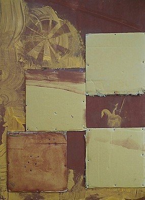 Emilio Merlina, 'Don Quixote Is Back', 2018, original Mixed Media, 60 x 83  x 1 cm. Artwork description: 1758 on plywood panel...