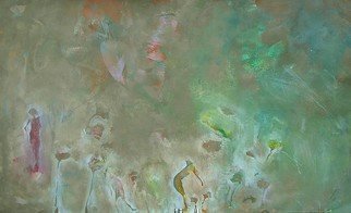 Emilio Merlina, 'Moving Flowers', 2018, original Painting Acrylic, 70 x 41.5  cm. Artwork description: 2103 canvas...