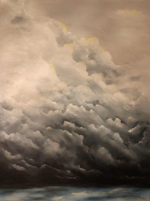 Vasil Vasilev; Cloudscape 1, 2014, Original Painting Oil, 36 x 48 inches. 
