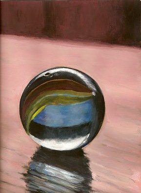 Josep Manel Marti Gomez; Marble, 2010, Original Painting Acrylic, 23 x 32 cm. 