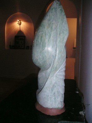 Julia Cake, 'A Green Face', 2006, original Sculpture Stone, 20 x 60  x 15 cm. 