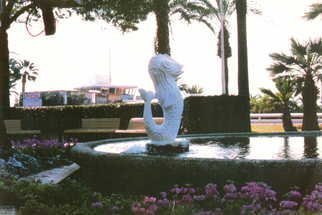 Julia Cake, 'Cannes La Croisette Fish', 1994, original Sculpture Stone, 85 x 280  x 88 cm. Artwork description: 2103 Commission sculpture 06400 Cannes France...