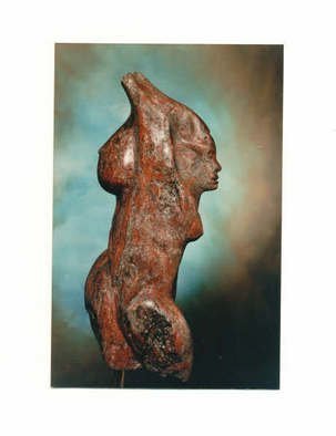 Julia Cake, 'Norfolk Red Breast  Bust', 1996, original Sculpture Stone, 60 x 170  x 65 cm. 