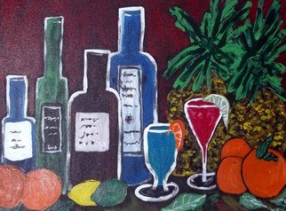 Kimberly Rowlett; The Wine And Fruit Party, 2012, Original Painting Acrylic, 24 x 18 inches. Artwork description: 241   This is an original 18 x 24 inch large impressionist, painting with painted staple free sides, on a pre- stretched canvas, by Noted Artist, Kim Rowlett. It is a colorful, addition to your art collection and decor. All that is needed to hang this painting is screw ...