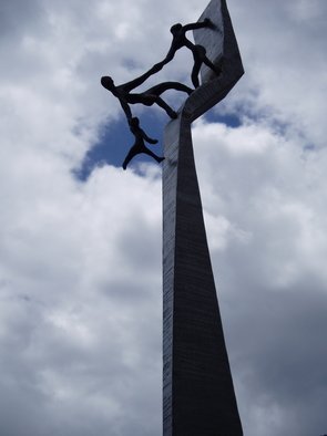 Ivan Kosta, 'Helping Hand', 2008, original Sculpture Mixed, 1 x 1  x 1 feet. 