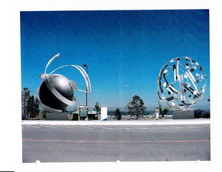 Ivan Kosta, 'Musical Globes Gate', 2007, original Sculpture Mixed, 22 x 22  x 22 feet. Artwork description: 2307  Two 