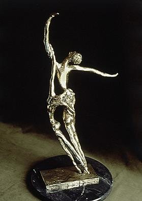 Ivan Kosta, 'Pas De Deux', 1998, original Sculpture Bronze, 12 x 22  x 3 feet. Artwork description: 2703 A polished bronze ballet movement for two.Pas de deux - is french. Decadent and pioneer.Connoisseur and ignorant.Pas de deux - Oui? No?Go solo or Pas de deux,Oh, Mon Dieu!Pas de deux, says it for twoin gentle embrace, soft twirl,bodies of grace,...