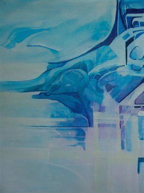 Luise Andersen, June 4 2018 detail 2 phase ..., 2008, Original Painting Acrylic, size_width{BLUE_Detail_III_Four_Choice_Of_View_MAYTWSX-1211839461.jpg} X 24 inches