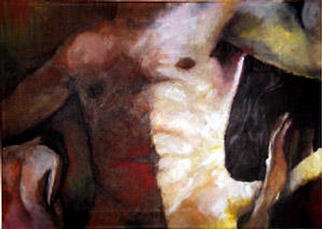 Leicia Gotlibowski; Torso, 2002, Original Painting Acrylic, 70 x 50 cm. 