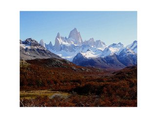 Leonardo Marino; Fitz Roy Peak, 2011, Original Photography Cibachrome, 120 x 100 cm. Artwork description: 241  El Chalten, Argentina    ...