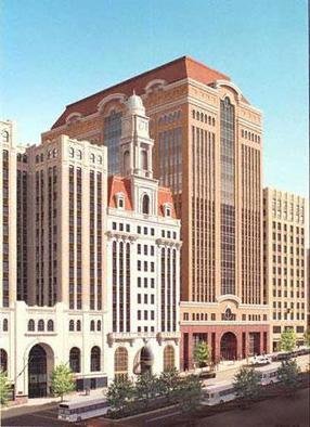 L.h. Barker; New York State Comptrolle..., 1998, Original Painting Other, 26 x 40 inches. Artwork description: 241 Illustration for the architect' s design of the new NYS Comtroller' s Building, Albany, NY; collection of the architectural firm. ...