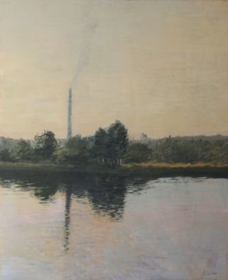 Lea Liblik; At Dawn, 2010, Original Painting Oil, 50 x 61 cm. 