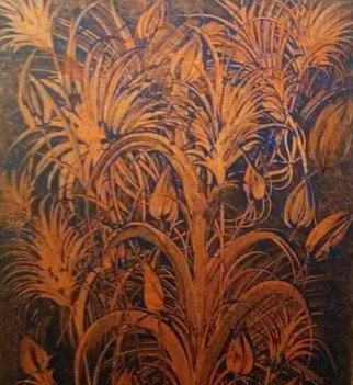 Lida Goldoust; Untitled 002, 2018, Original Painting Oil, 70 x 100 cm. Artwork description: 241 Painting, Oil Coloron Canvas...