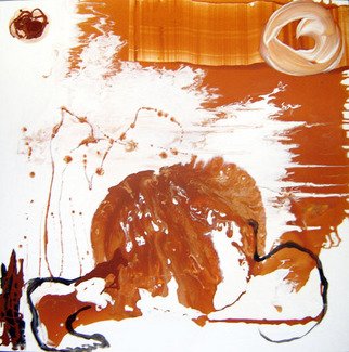 Ljuba Adanja; The Fall, 2008, Original Painting Acrylic, 122 x 122 cm. 