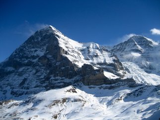 Laurie Delaney; Swiss Alps, 2011, Original Photography Color, 10 x 8 inches. Artwork description: 241 Mountains, snow, Switzerland. ...