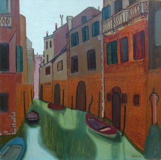 Madina Art; Venice, 2014, Original Painting Oil, 60 x 60 cm. Artwork description: 241  This is ORIGINAL oil painting on canvas. My signature is in the lower right corner. Participated in one exhibition. ...