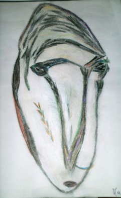 B Malke, 'Who Are You My Son', 2009, original Drawing Pencil, 9 x 12  cm. 