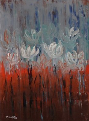 Marino Chanlatte, 'Water Lilie 9', 2016, original Painting Oil, 18 x 24  x 1.5 inches. Artwork description: 3099 I love to observe water lilies in the water and in the canvas, these are my water lilies. I know you will love them too. Thank you. Edges of canvas are 1. 5 depth, painted in black, ready to hang. Free shpping in the continental US. / Impressionist, ...