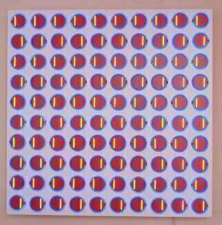 Youri Messen-Jaschin, 'Light I', 2003, original Sculpture Glass, 121 x 121  x 18 cm. Artwork description: 2448 Wood, glass & neon. Photography by Pierre- Michel Delessert Switzerland / (r) 2003. by ProLitteris, Po. Box CH- 8033 Zurich / (c) 2003 by Youri Messen- Jaschin Switzerland...
