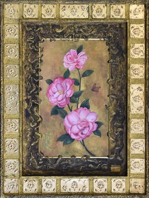 Mohammad Khazaei; Camellia, 2016, Original Painting Other, 62 x 82 cm. Artwork description: 241 My new style...
