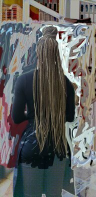 Nancy Bechtol; Hair Undone, 2021, Original Photography Other, 11 x 14 inches. Artwork description: 241 longest hair braided i had seen. more glowing accounts...