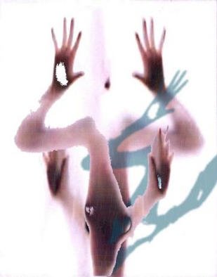 Alexandre Nodopaka; Nude 2002-03, 2002, Original Computer Art,   inches. Artwork description: 241 Adulterated Pixels...