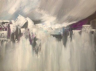 Pamela Van Laanen; Mistral, 2017, Original Painting Acrylic, 24 x 18 inches. Artwork description: 241 cool, gray tones...
