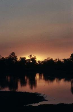 Paula Durbin; Zambian Sunset, 2001, Original Photography Color, 11 x 14 inches. Artwork description: 241 Zambian sunset. A Fresson print.May be printed in other sizes and processes.  ...