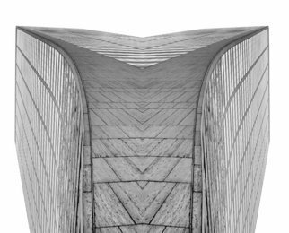 Peter C. Brandt; Grace X2, 2010, Original Photography Other, 36 x 24 inches. Artwork description: 241  Mirrored image, butterflied, abstract, architectural, photography, New York City, WR Grace building, 42nd Street and sixth Avenue, (c)2012PeterC. Brandt      ...