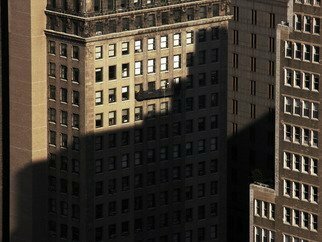 Peter C. Brandt; Shadowplay 3, 2012, Original Photography Other, 36 x 24 inches. Artwork description: 241 brown, abstract, architectural, graphic, photography, New York City  (c)2013PeterC. Brandt,       ...