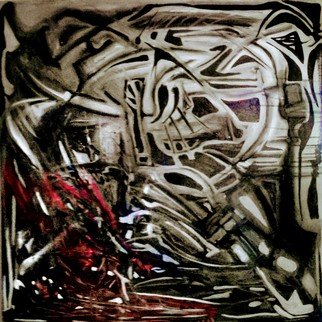 Ben Gonzalez; Nightfall, 2017, Original Painting Acrylic, 3.6 x 3.6 inches. Artwork description: 241 Dark. Ben Gonzalez. Beautiful. Modern. Abstract. Modern abstract painting. ...