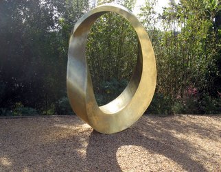 Plamen Yordanov; INFINITY Homage To Consta..., 2017, Original Sculpture Other, 55 x 78 inches. Artwork description: 241 as shown, installed in Hollywood, CA, December 2017.  The MAP bius strip is a surface with only one side and only one boundary component.  In this work I combine two Mobius strips together with common edge.  The result is onedoublerich and fascinating 3D form, representing the idea ...