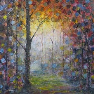 Chris Quinlan, , , Original Painting Oil, size_width{forest_sunset-1555874574.jpg} X  