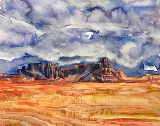 Robert Reinhardt; Southwest Series, 2018, Original Watercolor, 14 x 11 inches. 