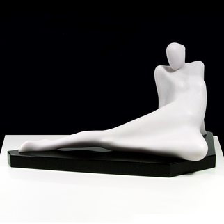 Robert Kelly; Lila, 2010, Original Sculpture Other, 21 x 12 inches. Artwork description: 241    Figurative, hand cast marble, contemporary, white, limited edition ...