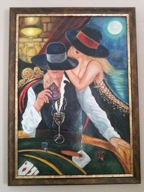 Rosica Simeonova; Casino, 2012, Original Painting Oil, 50 x 70 cm. Artwork description: 241                      oil painting                     ...