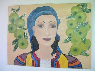 Rosica Simeonova; Bulgarian Woman, 2012, Original Painting Oil, 40 x 50 cm. Artwork description: 241                   oil painting                  ...