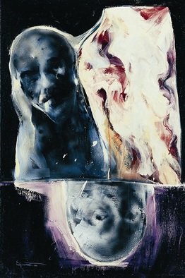 Sara Arianpour; Nobody, 2008, Original Painting Acrylic, 60 x 90 cm. Artwork description: 241  figurative expressionism       ...
