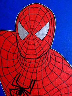 David Mihaly, Dean Martin, 2008, Original Painting Acrylic, size_width{Spiderman-1492653508.jpg} X 24 inches