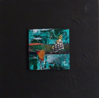 Setenay Ozbek; Untitled, 2011, Original Mixed Media, 2 x 30 cm. Artwork description: 241          birds, white, colour, love, red, modern, abstract          ...