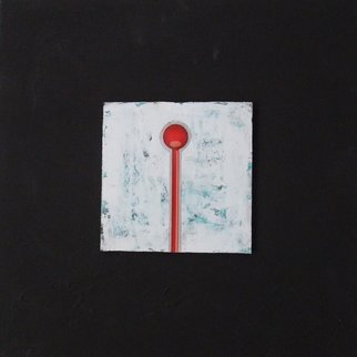 Setenay Ozbek; Untitled, 2011, Original Mixed Media, 2 x 30 cm. Artwork description: 241              birds, white, colour, love, red, modern, abstract              ...