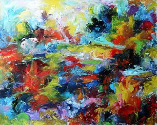 Shkanin Misha; Sunset, 2005, Original Painting Oil, 80 x 60 cm. Artwork description: 241  abstract, landscape, painting, impressionizm ...