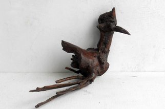 Sivalingan Mahalingan; Woodpecker, 2015, Original Woodworking, 10 x 5 inches. 