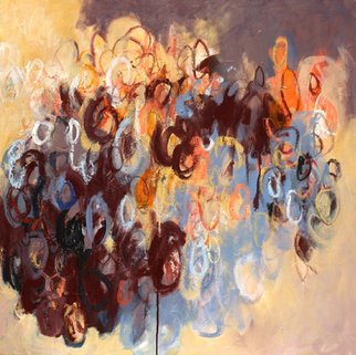 Suzanne Jacquot; Circles Within Circles, 2005, Original Painting Acrylic, 36 x 36 inches. 