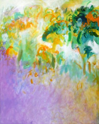 Suzanne Jacquot; Impressions Of  Summer  , 2007, Original Painting Acrylic, 72 x 30 inches. Artwork description: 241 This is the first panel ( left side) of a triptych.  Each panel measures 24 x 30 x 1.  Price is for all 3 panels of the triptych. ...