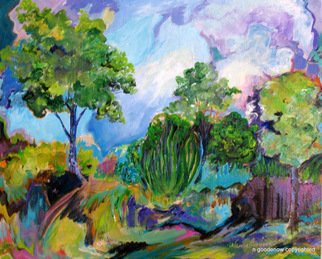 Nancy Goodenow; Landscape 101, 2011, Original Painting Acrylic, 18 x 24 inches. Artwork description: 241    acrylic  on stretched canvas    ...
