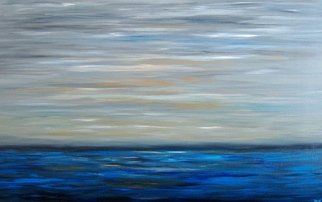 Tanya Hansen; Sunday Morning, 2017, Original Painting Acrylic, 48 x 30 inches. Artwork description: 241 I created this painting on the Sunday morning of May. When the morning ocean lazily wakes up under barely noticeable rays of the sun, absorbing them in its cold waters. Sunday morning is the most wonderful time for endless dreams and relaxing. A gentle and attractive minimalist ...