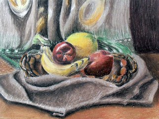 Tatyana Bondareva; Fruits Still Life, 2011, Original Pastel, 48 x 34 cm. Artwork description: 241  fruits, still life , pastel     ...