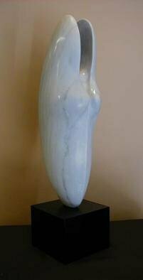 Terry Mollo, 'Shell With Pearl', 2023, original Sculpture Stone, 5 x 22  x 7 inches. Artwork description: 1911 SIDE- REAR VIEW. ...